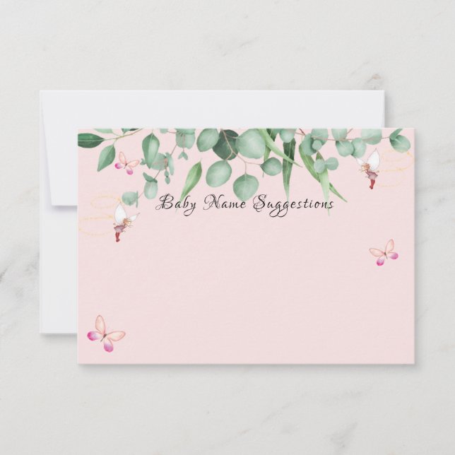 Flat Thank You Card (Front)