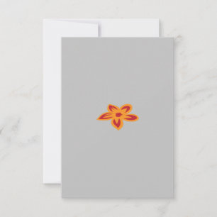 Flat Thank You Card