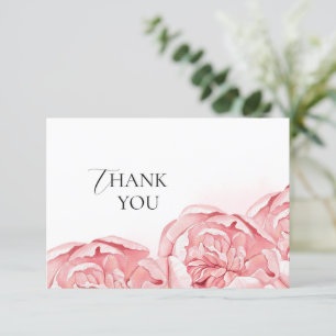 Flat Thank You Card Bridal Showe