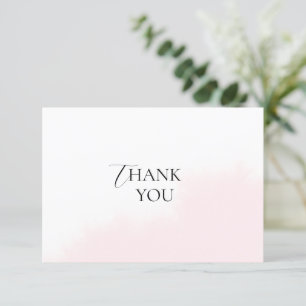 Flat Thank You Card Bridal Showe