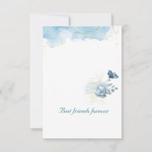 Flat thank you cards