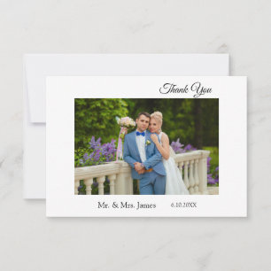 Flat Thank You Note Card