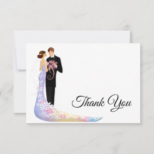 Flat Thank You Note Card
