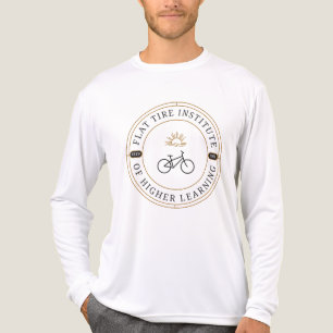 Flat Tire Institute of Higher Learning Logo Tri-Blend Shirt