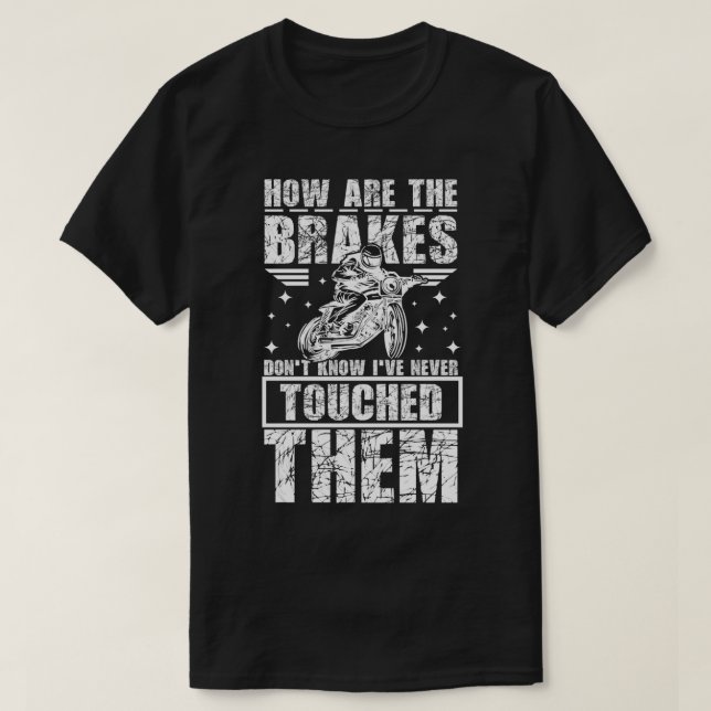 Flat Track Racing T-Shirt (Design Front)