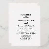 Flat Wedding