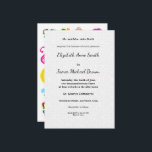 Flat Wedding Invitation Cards | Floral Fun<br><div class="desc">Charming flat wedding invitation cards with playful florals and whimsical art for unforgettable celebrations. Celebrate love with these beautifully designed flat wedding invitation cards featuring a playful mix of floral elements, fantasy motifs, and elegant typography. This unique design blends modern charm with whimsical personality, making it ideal for couples who...</div>