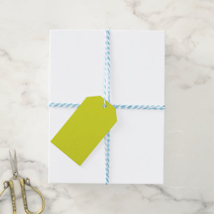 Flat Yellow Background – Back-to-School Texture Gift Tags