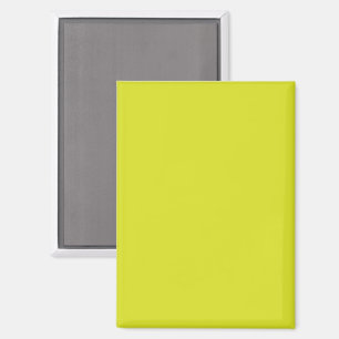 Flat Yellow Background Texture Magnet