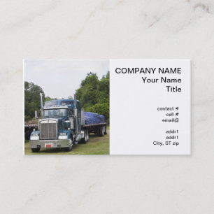 Flatbed Truck Business Card
