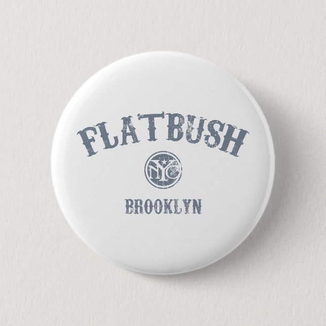 Flatbush 6 Cm Round Badge (Front)