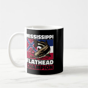 Flathead Catfish Hunting Catfishing Dad Catfish Hu Coffee Mug