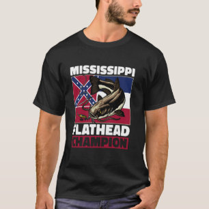 Flathead Catfish Hunting Catfishing Dad Catfish Hu T-Shirt
