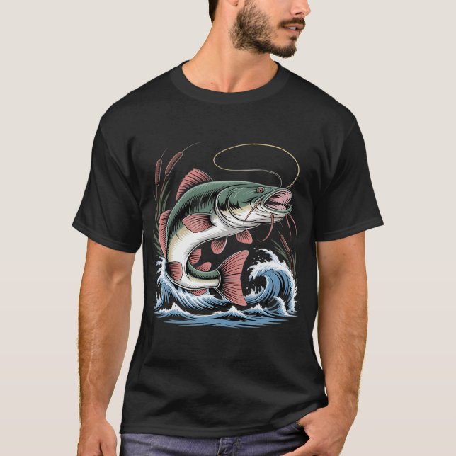 flathead fishing T-Shirt (Front)