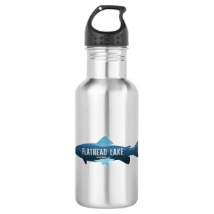 Flathead Lake Montana Fish 532 Ml Water Bottle