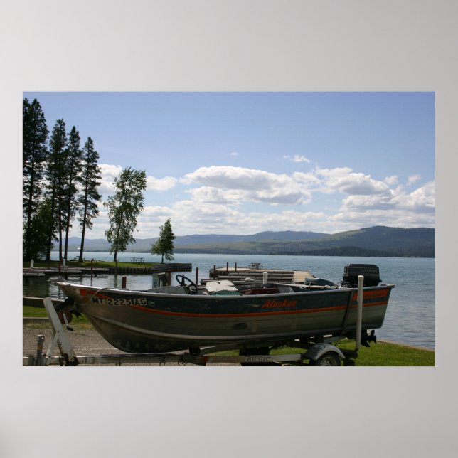 Flathead Lake Summer Poster (Front)