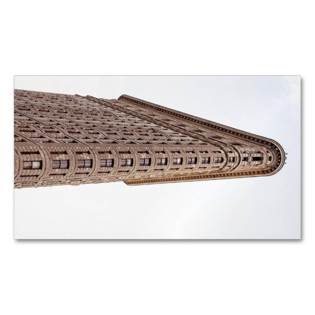 Flatiron building  magnetic business card (Front)