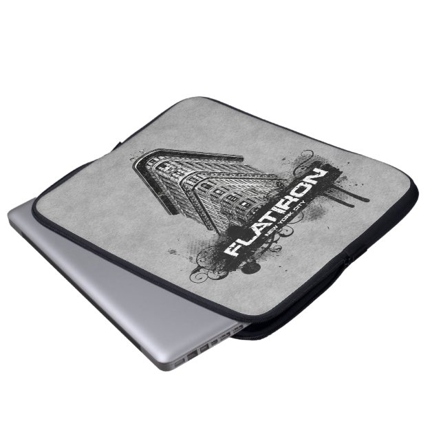 Flatiron Building New York City Laptop Sleeve (Front Bottom)