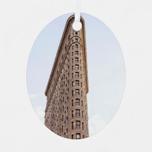 Flatiron Building New York City Metal Tree Decoration