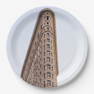 Flatiron building  paper plate