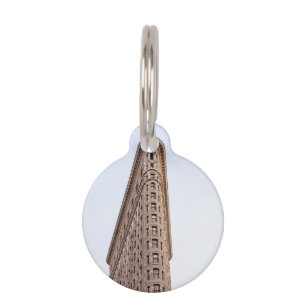 Flatiron building pet tag