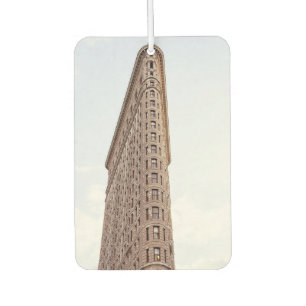 Flatiron building postcard car air freshener