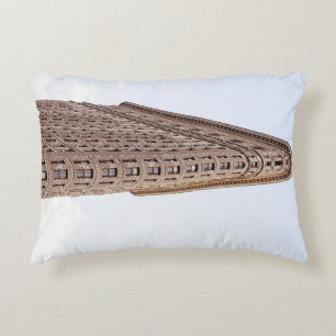 Flatiron building postcard decorative cushion