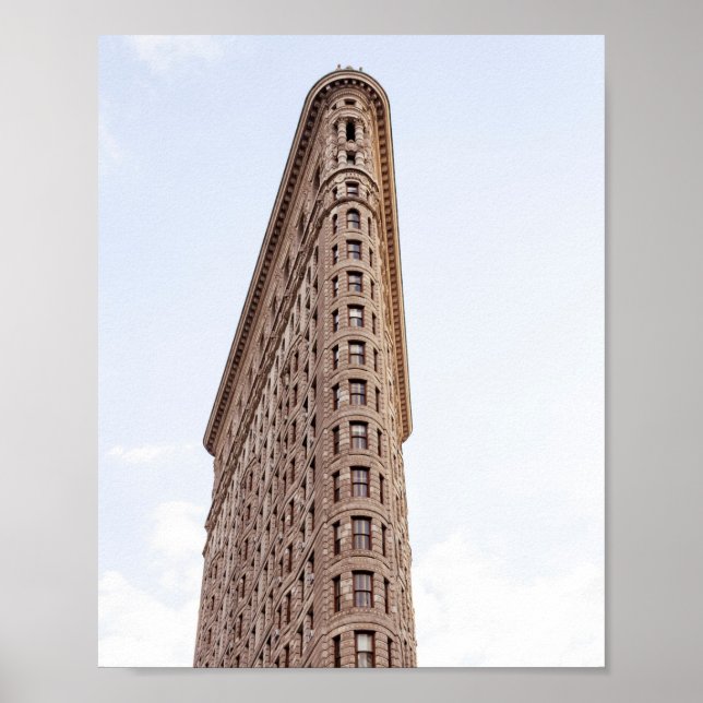 Flatiron building postcard poster (Front)