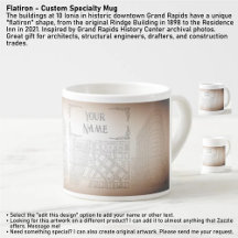 Flatiron - Custom Speciality Mug