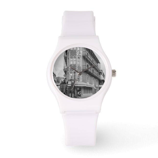 Flatiron Flats Eureka Grayscale Watch (Front)