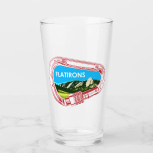 Flatirons Climbing Carabiner Glass