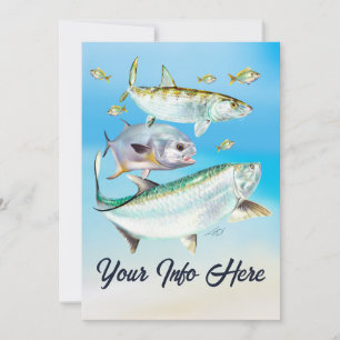 Flats Fishing Invitation