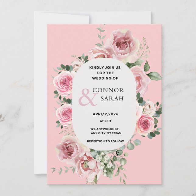 Flats Save the date card (Front)