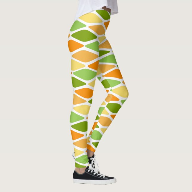 Flattened Diamonds  Leggings (Right)