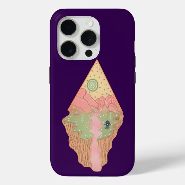 Flatwoods Monster Home Planet | Cryptid Folklore Case-Mate iPhone Case (Back)