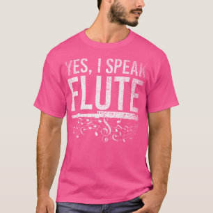 Flautist Gift Idea Orchestra Music Flute T-Shirt