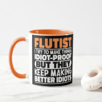 Flautist Try To Make Things Funny Flute Player Coo