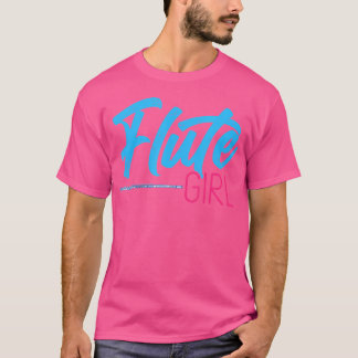 Flautist Women Girls Kids Gift Idea Musician Flute T-Shirt