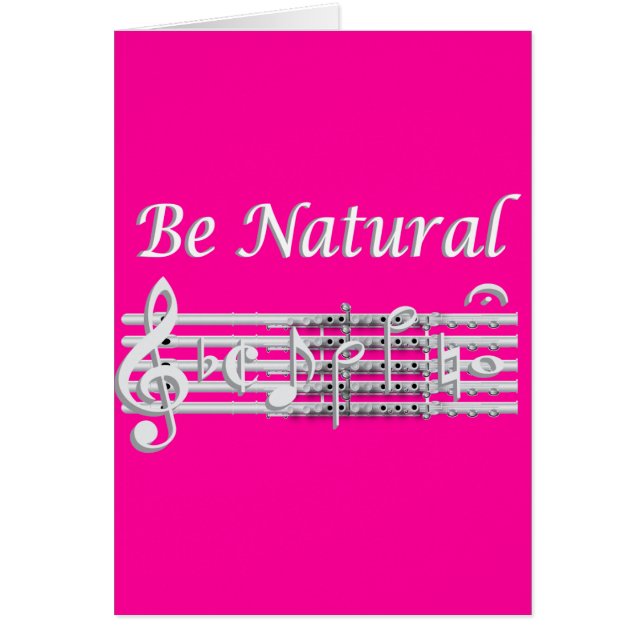 Flautists Know How to Be Natural (Front)