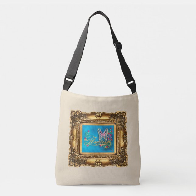 Flawless Framed Butterfly Crossbody Bag (Medium) (Front)