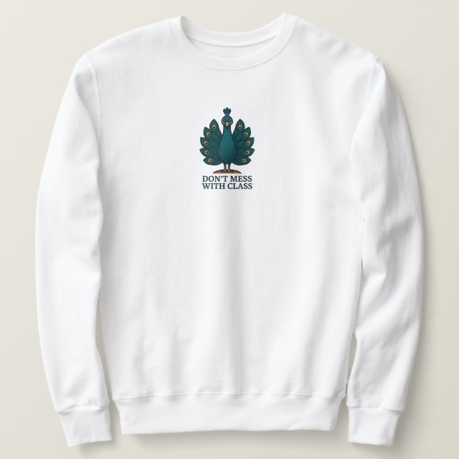 Flaws & Flowers Sweatshirt (Design Front)