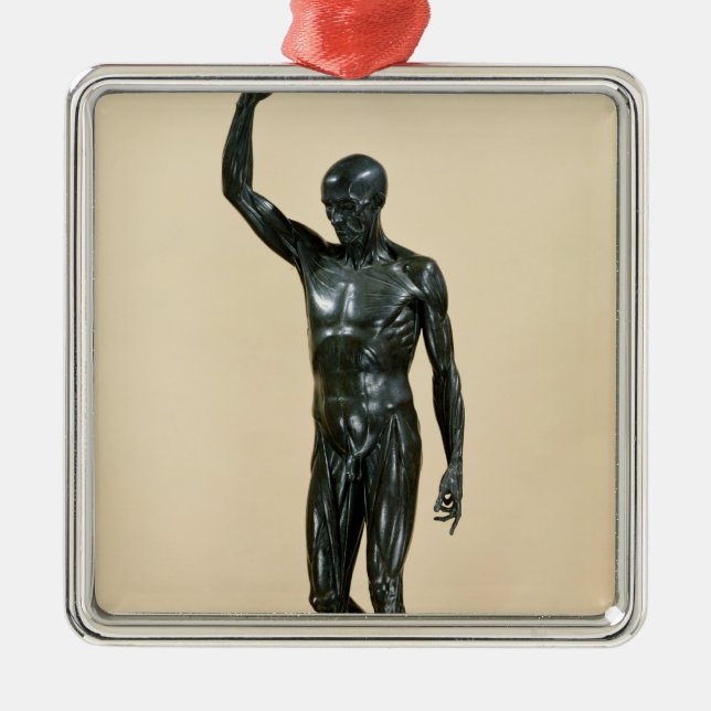 Flayed Body Metal Tree Decoration (Front)