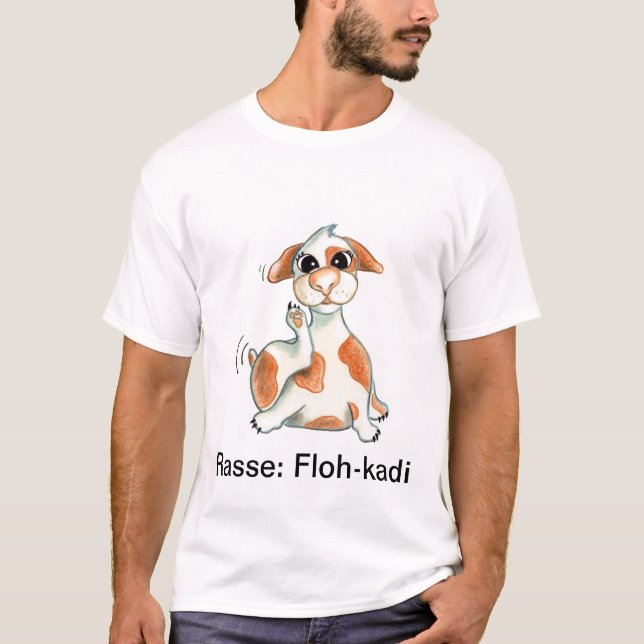 flea kadi, dog, dog, shirt, t-shirt (Front)