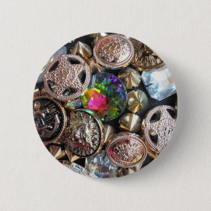Flea Market Bling 6 Cm Round Badge