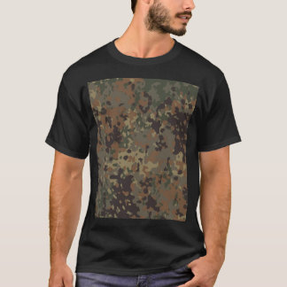 Flecktarn German Military Camouflage. T-Shirt