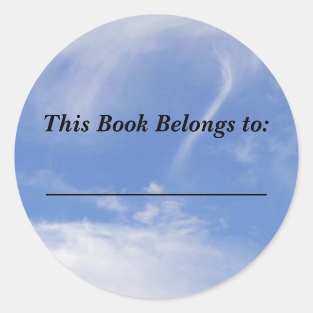 Fleece and Whisps Book Sticker (Front)