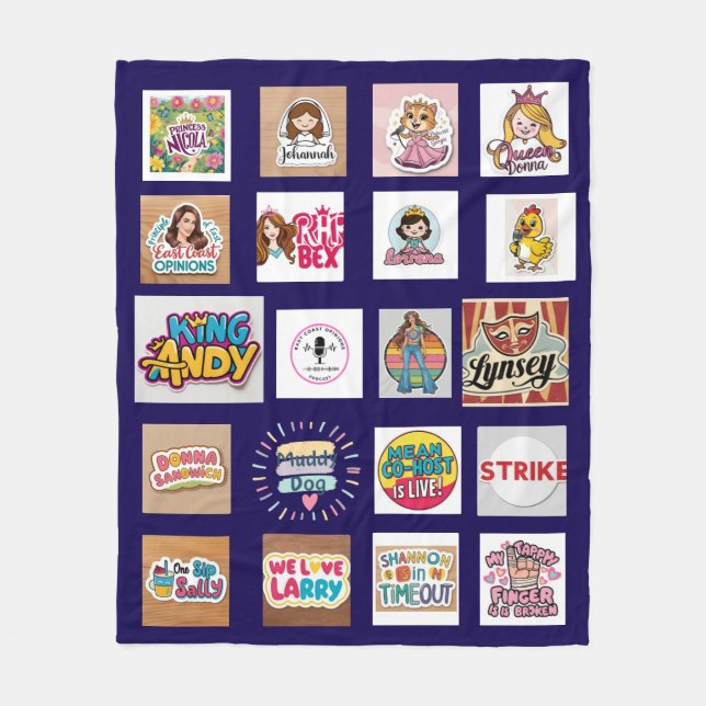 Fleece Blanket (Front)