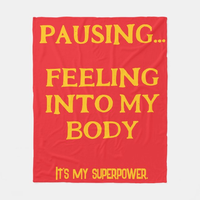 Fleece Blanket (Front)