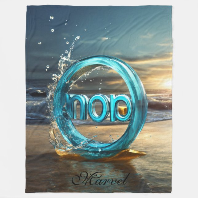 Fleece Blanket (Front)