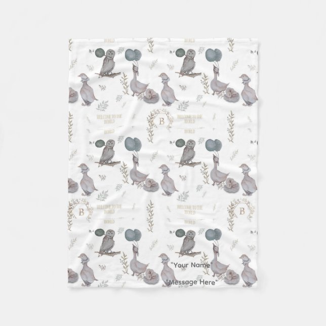 Fleece Blanket (Front)